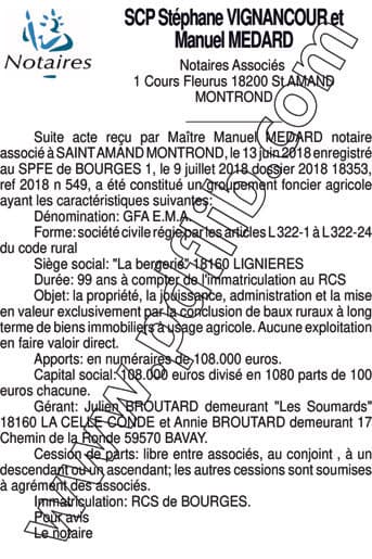 Contenu publication