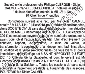 Contenu publication
