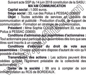 Contenu publication