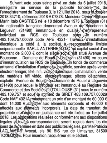 Contenu publication