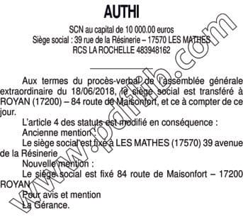 Contenu publication