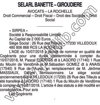 Contenu publication