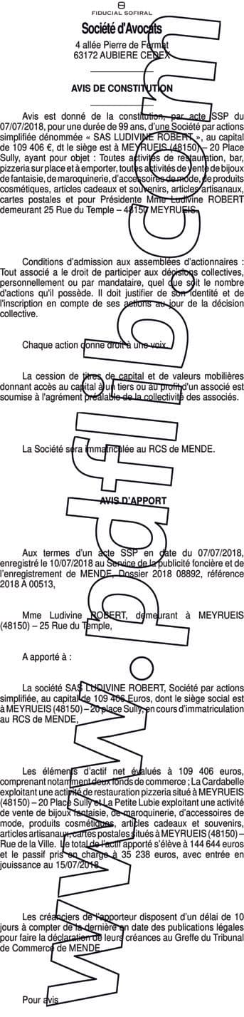 Contenu publication