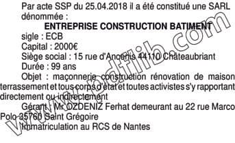 Contenu publication