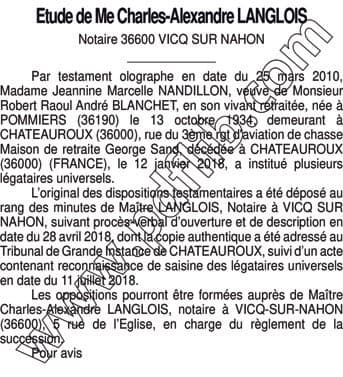 Contenu publication
