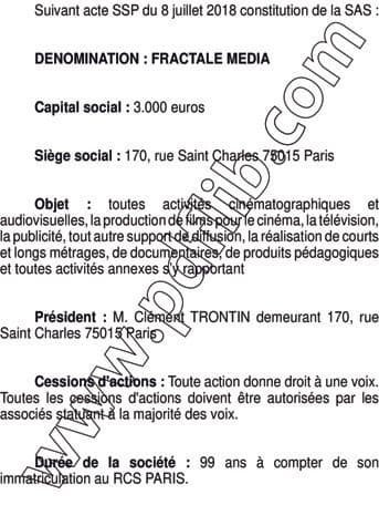 Contenu publication