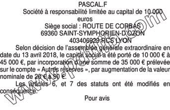 Contenu publication