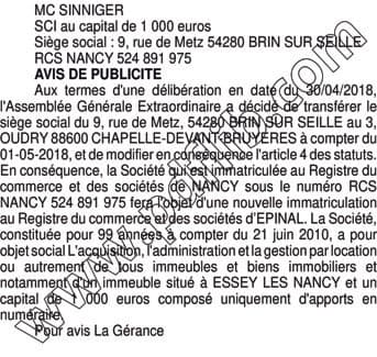 Contenu publication