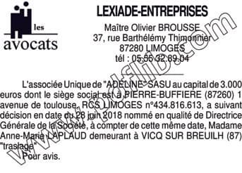 Contenu publication