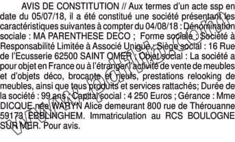 Contenu publication