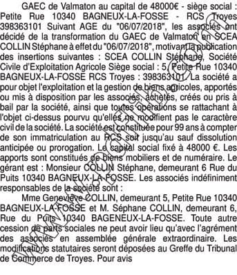 Contenu publication