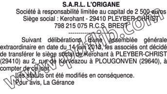 Contenu publication