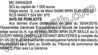 Contenu publication