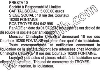 Contenu publication