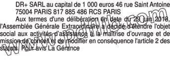 Contenu publication