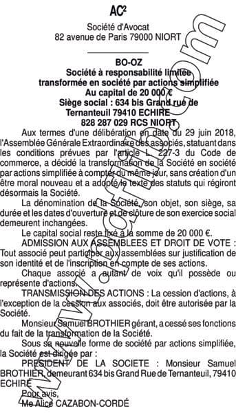 Contenu publication