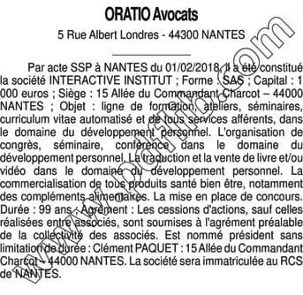 Contenu publication