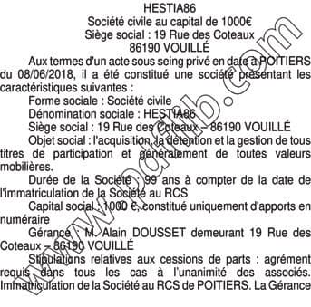 Contenu publication