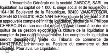 Contenu publication