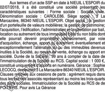Contenu publication