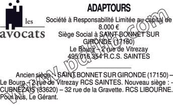 Contenu publication