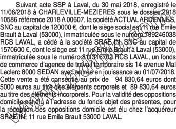 Contenu publication