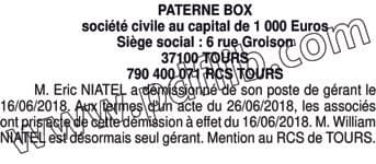 Contenu publication