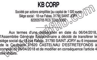 Contenu publication