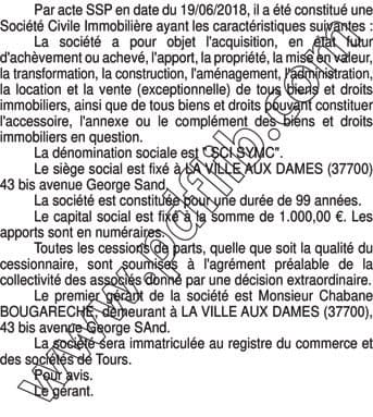 Contenu publication