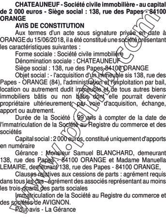 Contenu publication
