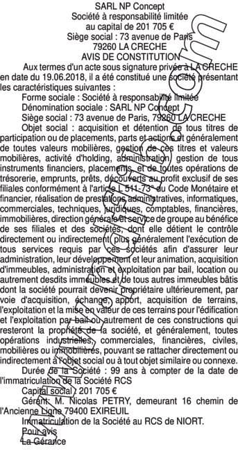 Contenu publication