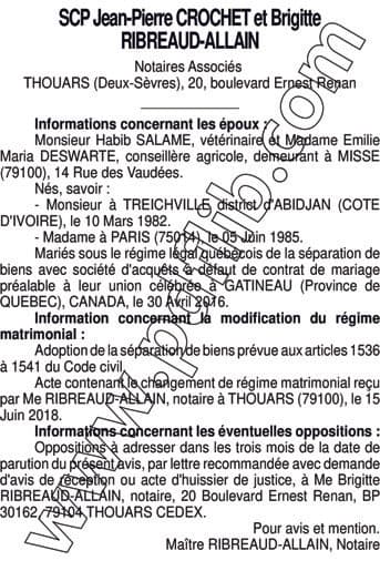 Contenu publication
