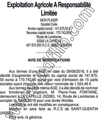 Contenu publication
