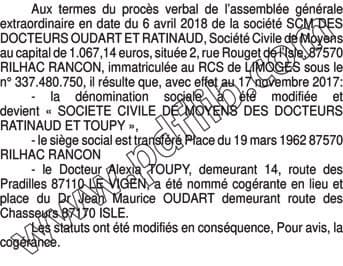 Contenu publication