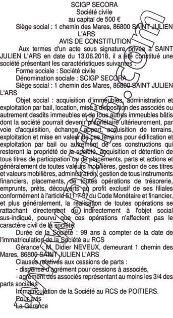 Contenu publication