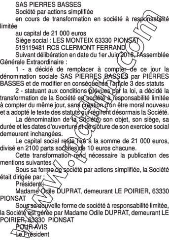 Contenu publication