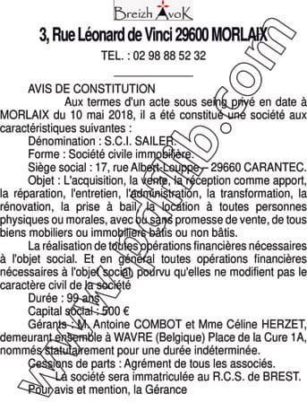 Contenu publication
