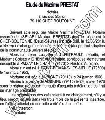 Contenu publication