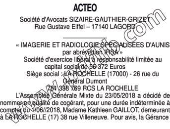 Contenu publication