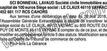Contenu publication