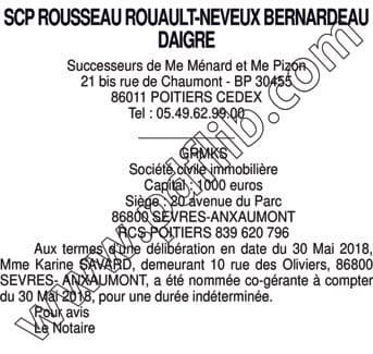 Contenu publication