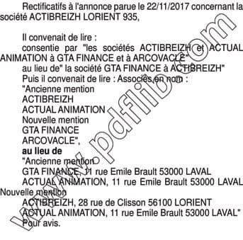 Contenu publication
