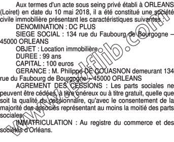 Contenu publication