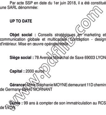 Contenu publication