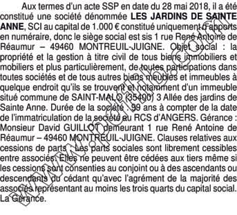 Contenu publication