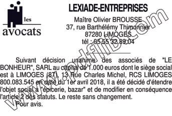 Contenu publication