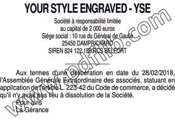 Contenu publication