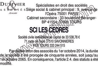 Contenu publication