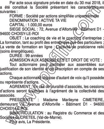 Contenu publication