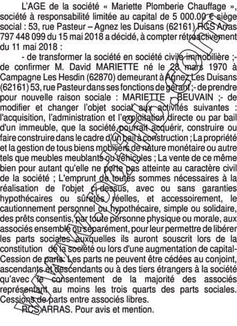 Contenu publication